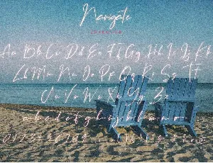 Navigate Elegant Signature font