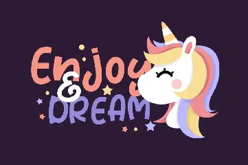 Cute Unicorn font