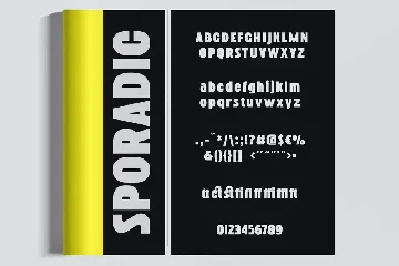 Sporadic - Modern Sport Sans font