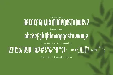 Jagadita, Display Font