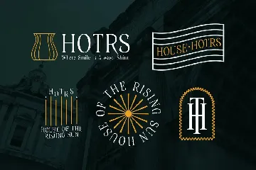 Roystorie - Elegant Classic Extra Light Serif font