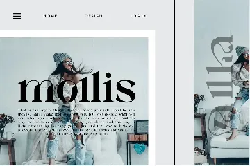 Vallka Modern Serif Typeface font