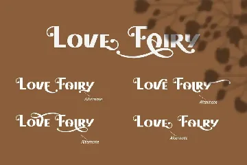 Love Fairy - Modern Display Font