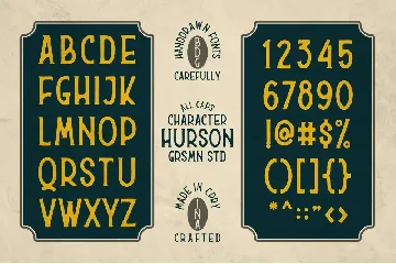 Hurson | Vintage Font