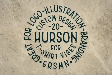 Hurson | Vintage Font