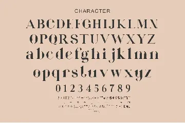 Famous Serif Font