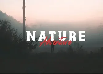 Refresh Screen Nature Family Font