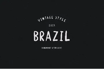 Brazil - Handwritten Font