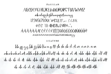 Dalillah font