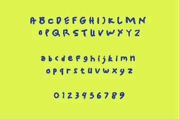 Sticky Bold font