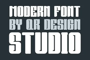 Srenda Kingkader font