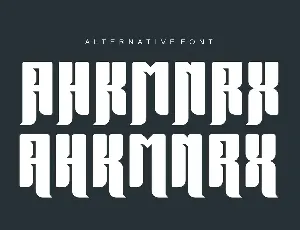 Srenda Kingkader font