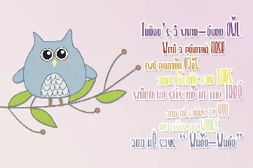 Chiko & Owlie - Cute Font