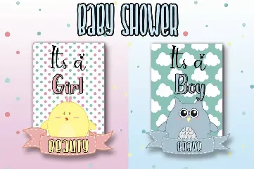 Chiko & Owlie - Cute Font