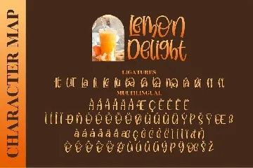 Lemon Delight Quirky font