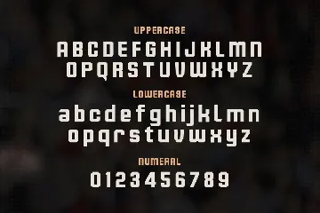 Marines - Sport Display Typeface font