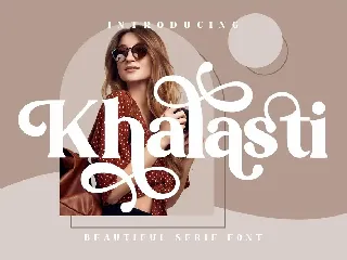 Khalasti Serif font