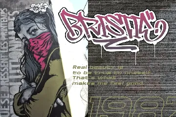 Bastrad Vol.01 - Graffiti Font