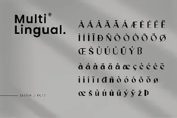 Bestigia - Elegant Sans Serif font