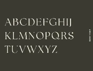 Polluxie Feminine Serif Font