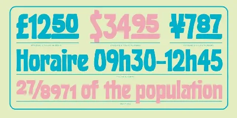 Huggy font