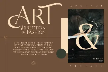 Archane - Feminine Display Serif font