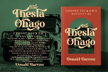 The Thesla Ohago Serif font