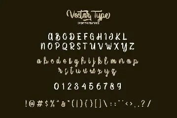 Vector Type | Handlettering Font