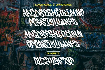 Wildside - Urban Graffiti Font