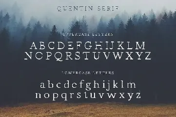 Quentin Handmade Serif Font