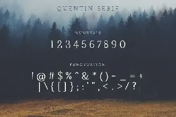 Quentin Handmade Serif Font