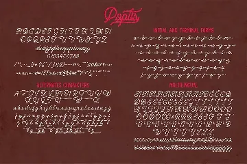 Poptis & Heaver font