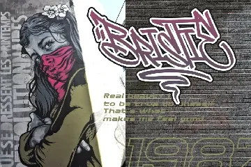 Bastrad Vol.02 - Graffiti Font