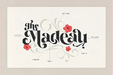 Losta Frida - Decorative Serif family font