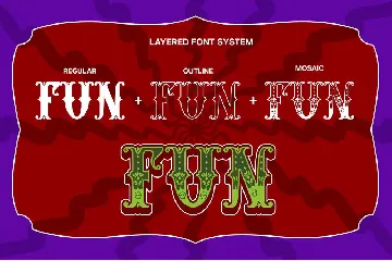 Wild Skullen - Carnaval Creative Font