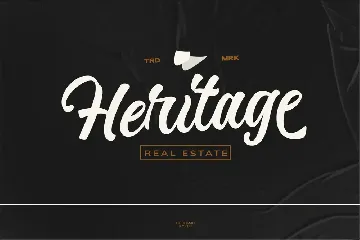 Hericake Logo Type Font