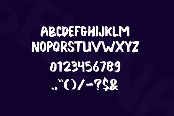 Selena Brush font