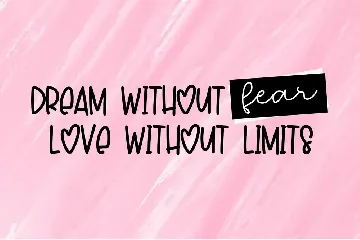 Love Dream font