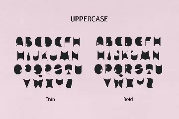 Nick Nock - Blob Display font