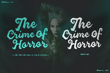 Monsteria Spooky Script font