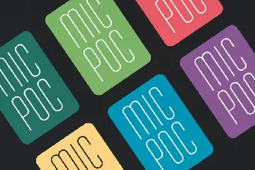 Perlu Sans - modern & fun san serif font