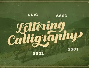 Dustland - Bold Script Typeface font