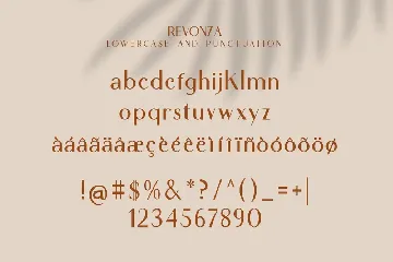 Revonza Authentic Font Duo