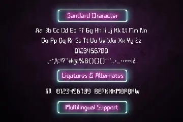 Stacko Neon Font