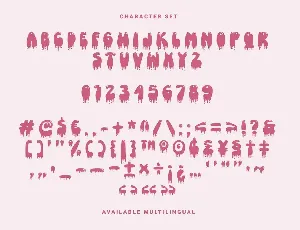 Peachy Bubbly font