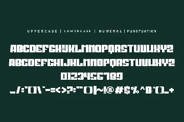 Sloper Pjonweak font