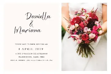 Malinda -  Wedding Font