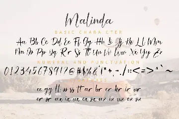 Malinda -  Wedding Font