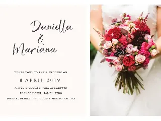 Malinda -  Wedding Font