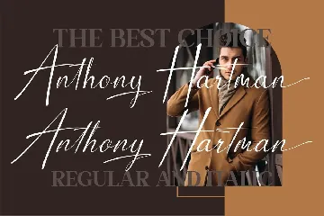 Anthony Hartman Signature font